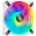 Corsair iCUE QL120 RGB 120mm PWM White Fan — Single Pack