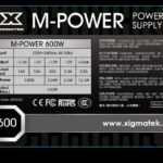 Xigmatek M-Power 600 Watt Power Supply