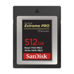 SanDisk 512GB Extreme PRO CFexpress Card Type B (SDCFE-512G-GN4NN)