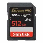 SanDisk 512GB Extreme PRO SDXC UHS-I Memory Card - C10, U3, V30, 4K UHD, SD Card - SDSDXXD-512G-GN4IN