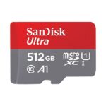 SanDisk 512GB Ultra microSDXC UHS-I Memory Card - 150MB/s, C10, U1, Full HD, A1, Micro SD Card
