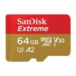 SanDisk Extreme microSDXC UHS-I Card- 64GB Memory Card