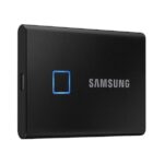 Samsung Portable External SSD T7 TOUCH USB 3.2, Silver and Black