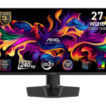 MSI QD-OLED X24, 27" Gaming Monitor, 2560 x 1440 (WQHD) MAG 273QP - 9S6-3CE69H-015