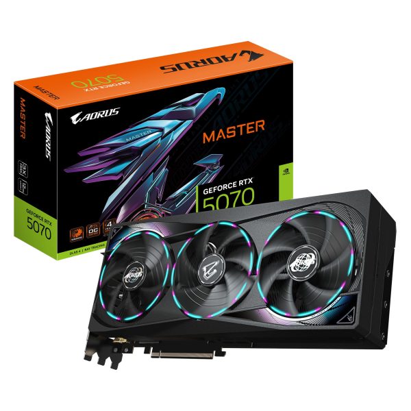 Gigabyte AORUS GeForce RTX™ 5070 MASTER 12G - GV-N5070AORUS M-12GD