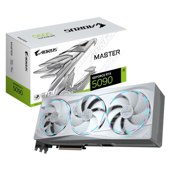 Gigabyte AORUS GeForce RTX™ 5090 MASTER ICE 32G - GV-N5090AORUSM ICE-32GD