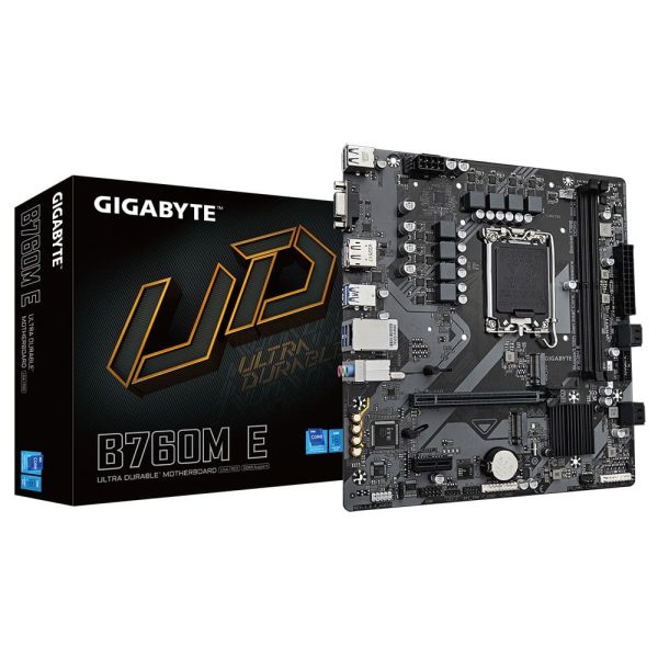 Gigabyte B760M E (rev. 1.0) Intel® B760 Chipset Motherboard