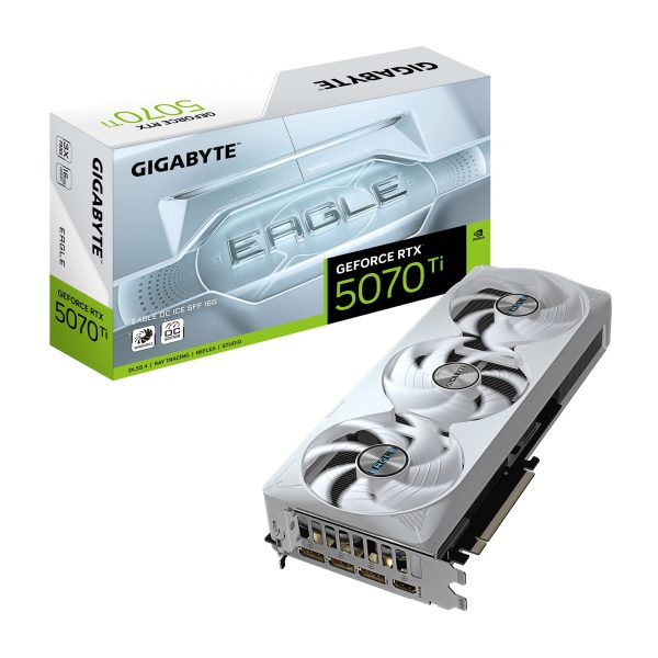 Gigabyte GeForce RTX™ 5070 Ti EAGLE OC ICE SFF 16G - GV-N507TEAGLEOC ICE-16GD