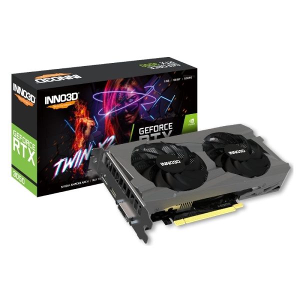 INNO3D GEFORCE RTX™ 3050 6GB TWIN X2 - N30502-06D6-1711VA60
