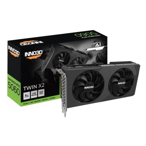 INNO3D GeForce RTX™ 5060 TWIN X2 - N50602-08D7-195071N