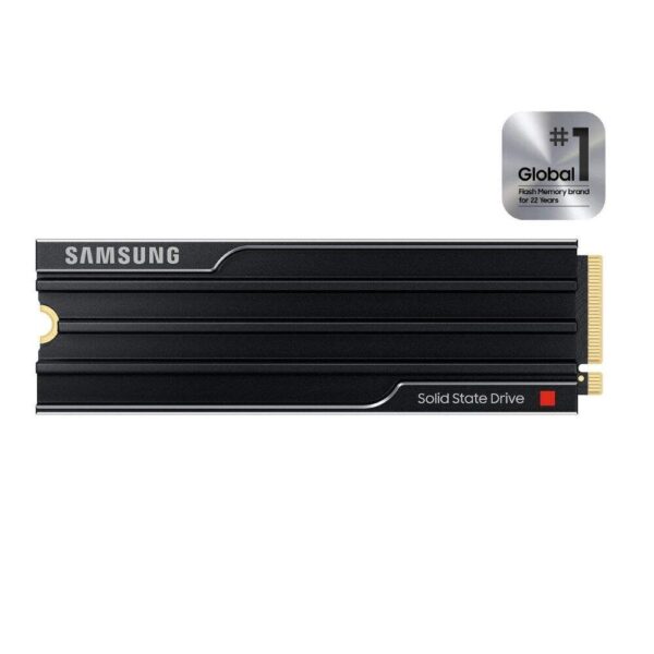 Samsung 9100 PRO with Heatsink PCIe 5.0 NVMe™ M.2 SSD - 1TB, 2TB and 4TB
