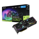 PNY GeForce RTX™ 5060 Ti 8GB EPIC-X RGB™ Overclocked Triple Fan GPU - VCG5060T8TFXXPB1-O