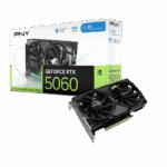 PNY GeForce RTX™ 5060 Overclocked Dual Fan GPU - VCG50608DFXPB1-O