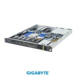 Gigabyte  E163-Z34-AAH1  Rev. 3.x Edge Server - AMD EPYC™ 9005/9004 - 1U UP 2-Bay Gen5 NVMe/SATA/SAS-4 Titanium